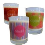 Personalized 7.5oz Spa Soy Candles